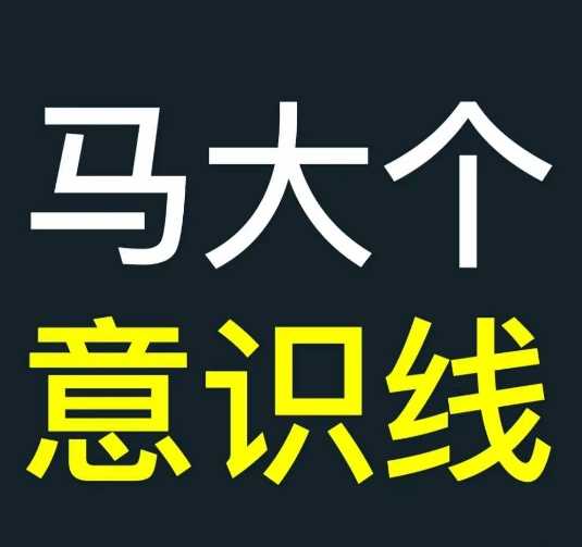 马大个意识线，一门改变人生意识的课程，讲解什么是能力线什么是意识线-创客联盟资源网-本站致力于分享优质实用的互联网资源,创业项目,软件工具
