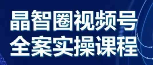 晶姐说直播·视频号全案实操课，从0-1全流程-创客联盟资源网-本站致力于分享优质实用的互联网资源,创业项目,软件工具
