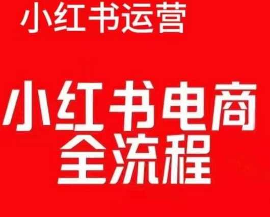 红薯电商实操课，小红书电商全流程-创客联盟资源网-本站致力于分享优质实用的互联网资源,创业项目,软件工具