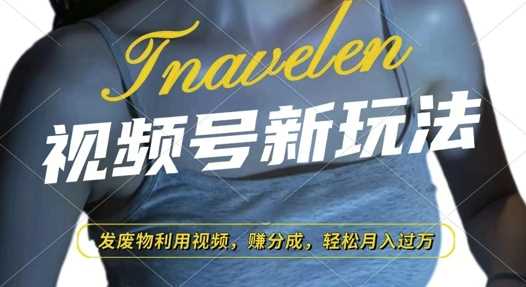 视频号新玩法，废物利用视频，撸分成收益，轻松月入过W【揭秘】-创客联盟资源网-本站致力于分享优质实用的互联网资源,创业项目,软件工具